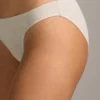 5 klassische Slips aus gerippter Baumwolle mit U-Ausschnitt