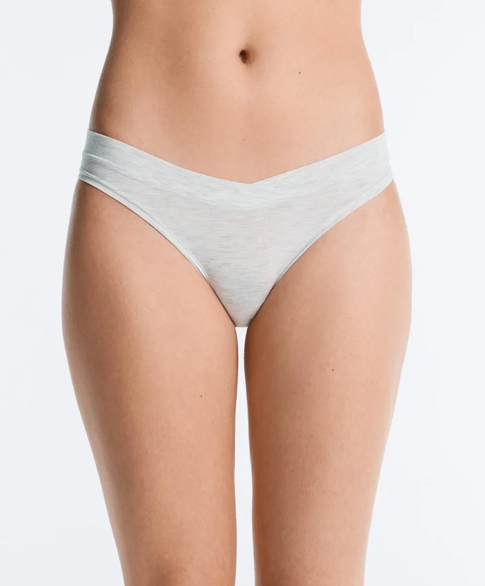 5 klassische Slips aus Modal-Mischung mit V-Ausschnitt 5 klassische Slips aus Modal-Mischung mit V-Ausschnitt