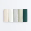 5 klassische U-Cut-Slips aus Baumwollripp 5 klassische U-Cut-Slips aus Baumwollripp