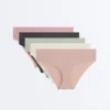 5 leichte Hipster-Slips aus einer Polyamid-Rippmischung mit unsichtbarem Laserschnitt 5 leichte Hipster-Slips aus einer Polyamid-Rippmischung mit unsichtbarem Laserschnitt