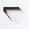 5 unsichtbare Hipster-Slips aus Polyamidmischung