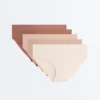 5 unsichtbare Hipster-Slips aus Polyamidmischung Pantone™ 5 unsichtbare Hipster-Slips aus Polyamidmischung Pantone™
