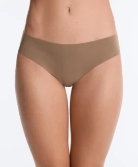 5 unsichtbare, lasergeschnittene Brazilian-Slips aus Polyamid-Mischgewebe