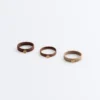 6 Haargummis mit Oysho-Plakette 6 Haargummis mit Oysho-Plakette