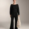 Ausgestellte Hose aus Soft Touch-Modal Ausgestellte Hose aus Soft Touch-Modal