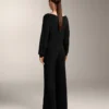 Ausgestellte Hose aus Soft Touch-Modal Ausgestellte Hose aus Soft Touch-Modal