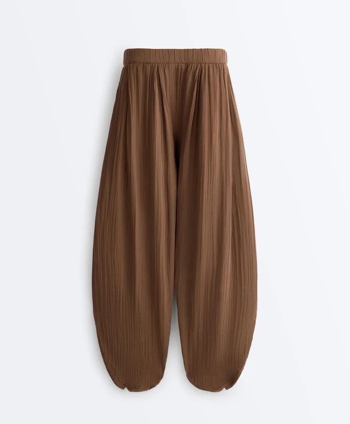 Ballonhose aus 100 % Baumwolle Ballonhose aus 100 % Baumwolle
