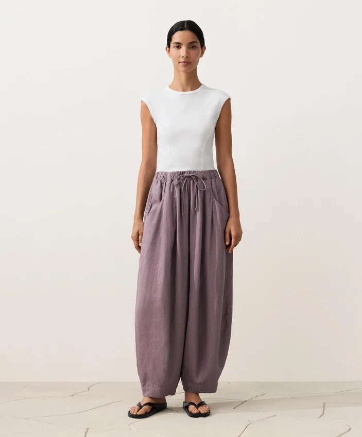 Ballonhose aus 100 % Leinen Ballonhose aus 100 % Leinen