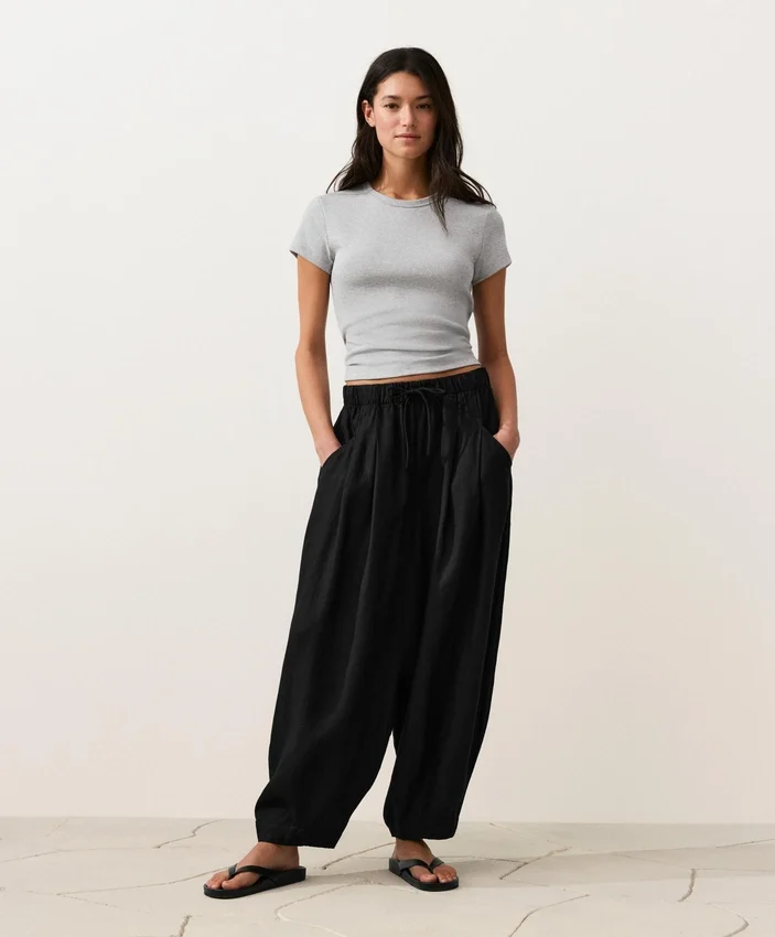 Ballonhose aus 100 % Leinen Ballonhose aus 100 % Leinen