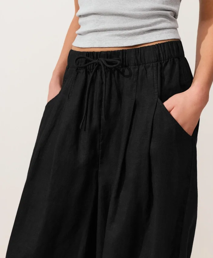 Ballonhose aus 100 % Leinen Ballonhose aus 100 % Leinen