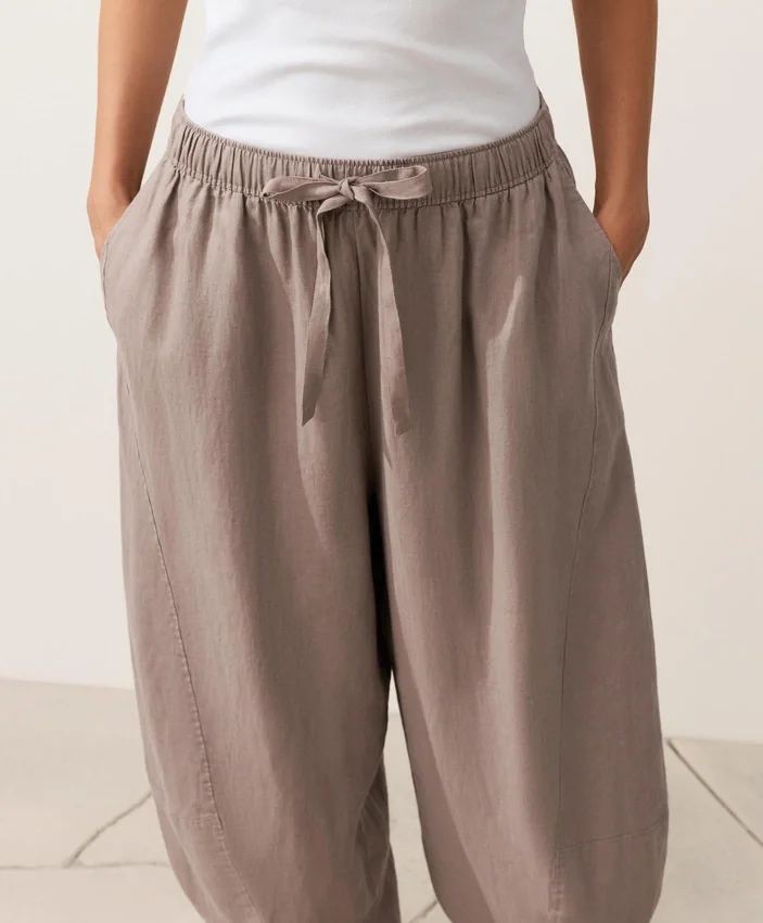 Ballonhose aus 100 % Leinen Ballonhose aus 100 % Leinen