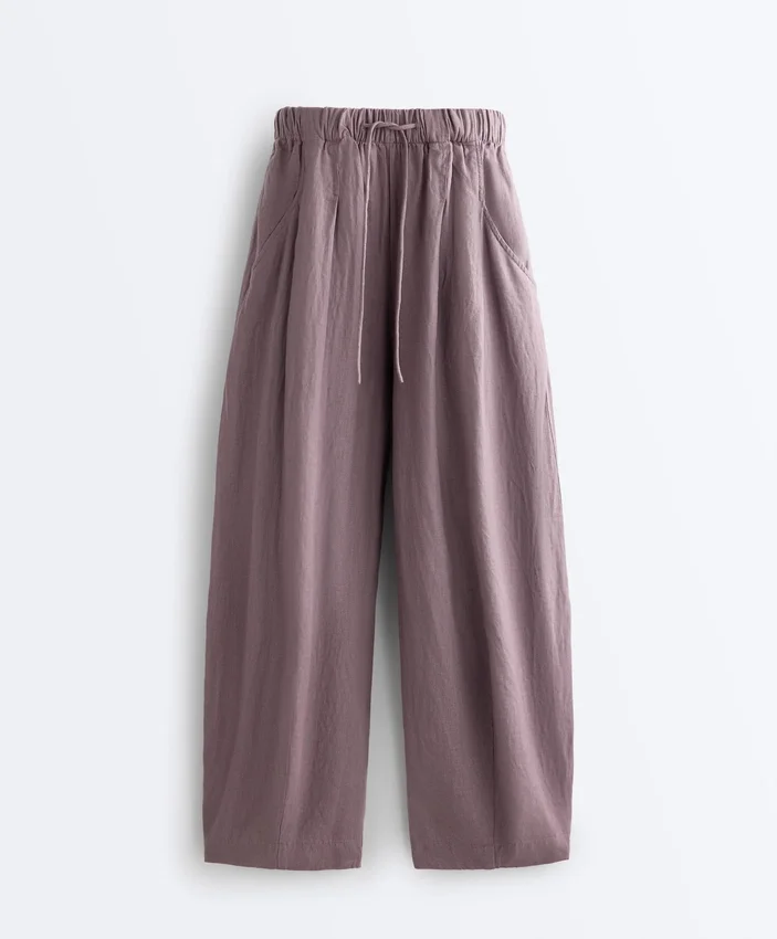 Ballonhose aus 100 % Leinen Ballonhose aus 100 % Leinen