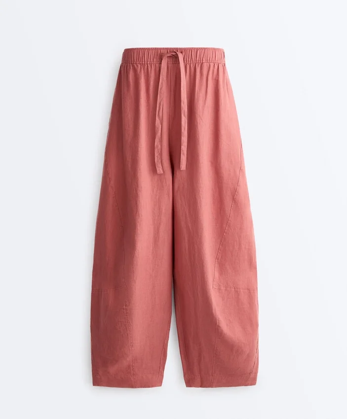 Ballonhose aus 100 % Leinen Ballonhose aus 100 % Leinen