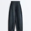 Ballonhose aus 100 % Leinen Ballonhose aus 100 % Leinen