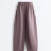 Ballonhose aus 100 % Leinen Ballonhose aus 100 % Leinen