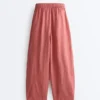 Ballonhose aus 100 % Leinen Ballonhose aus 100 % Leinen