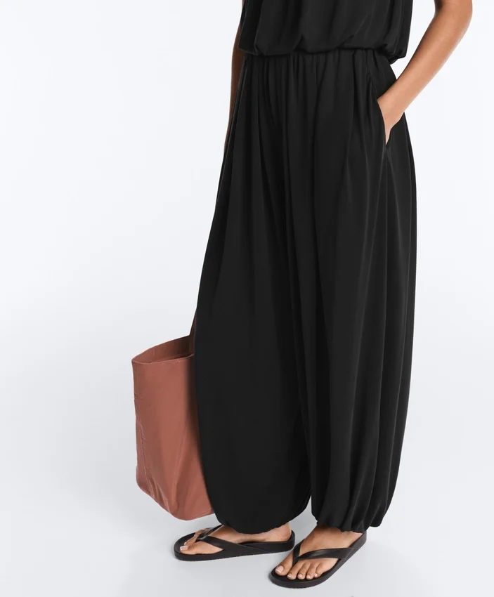 Ballonhose aus Modal-Mischung Ballonhose aus Modal-Mischung