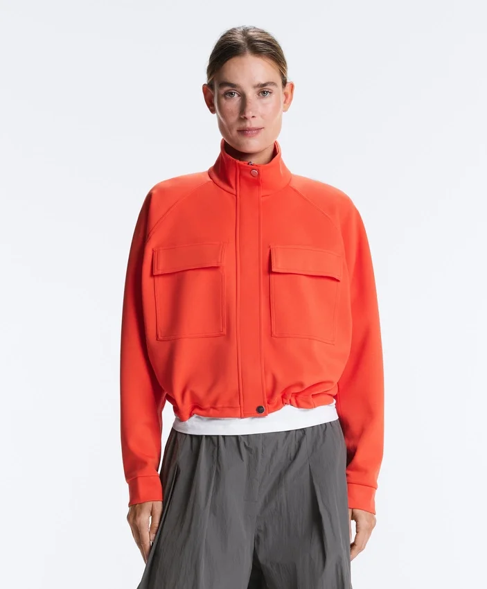Baumwoll-Piqué-Jacke Baumwoll-Piqué-Jacke