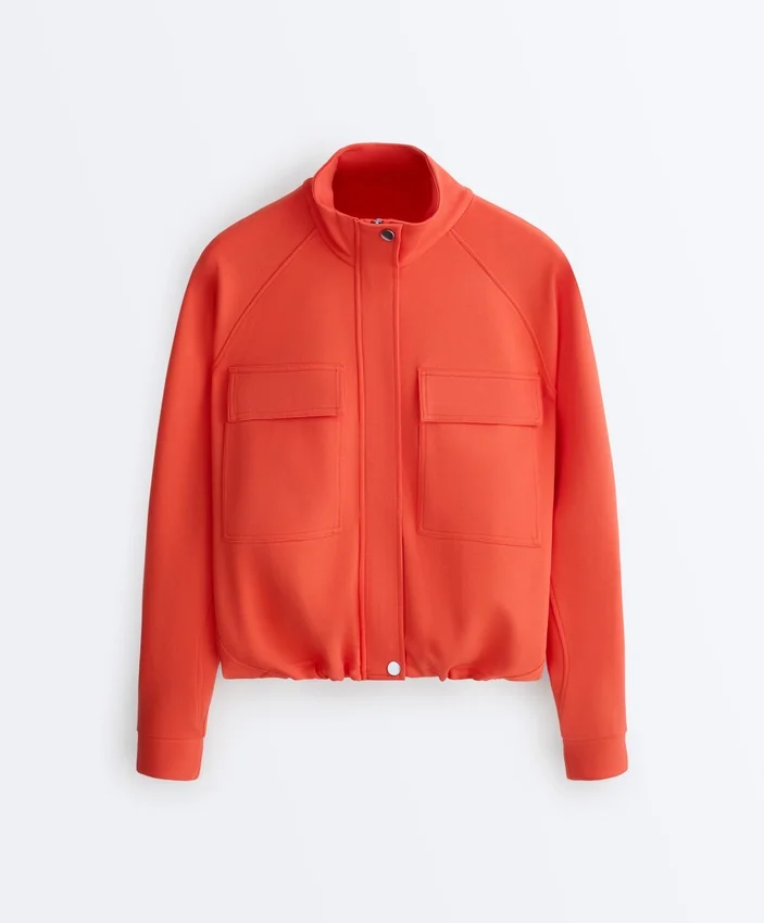 Baumwoll-Piqué-Jacke Baumwoll-Piqué-Jacke