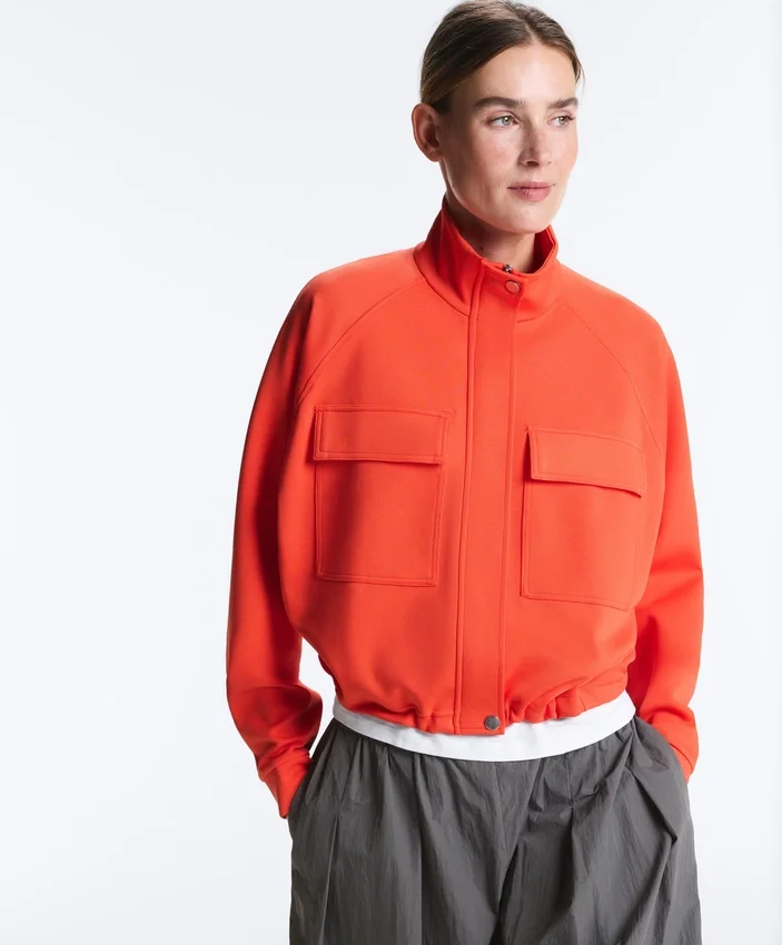 Baumwoll-Piqué-Jacke Baumwoll-Piqué-Jacke