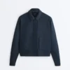 Baumwoll-Piqué-Jacke Baumwoll-Piqué-Jacke