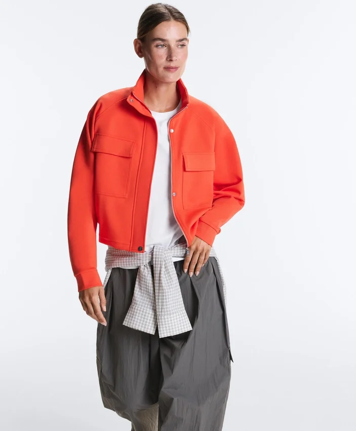 Baumwoll-Piqué-Jacke Baumwoll-Piqué-Jacke