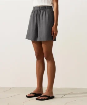 Bermudashorts aus 100 % Leinen