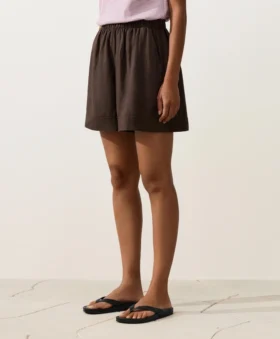 Bermudashorts aus 100 % Leinen
