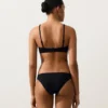 Bikinioberteil aus Piqué mit Halterneck und Bindeband Bikinioberteil aus Piqué mit Halterneck und Bindeband