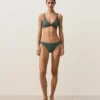 Bikinioberteil mit Gingham-Muster und Neckholder Bikinioberteil mit Gingham-Muster und Neckholder