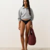 Bikinis-Slip mit mittlerer Bedeckung, U-Ausschnitt und Paspelierung Bikinis-Slip mit mittlerer Bedeckung, U-Ausschnitt und Paspelierung