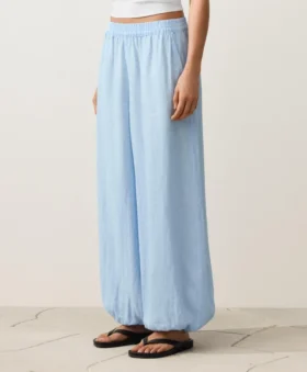 Bloomer-Hose aus 100 % Leinen