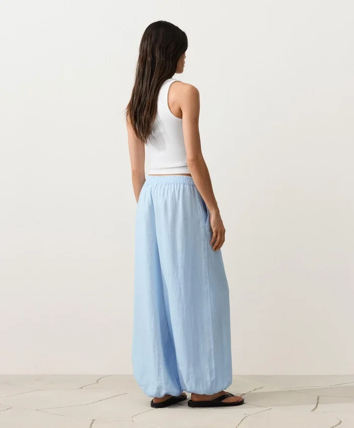 Bloomer-Hose aus 100 % Leinen Bloomer-Hose aus 100 % Leinen