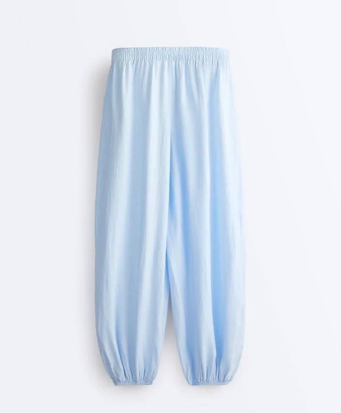Bloomer-Hose aus 100 % Leinen Bloomer-Hose aus 100 % Leinen
