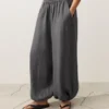 Bloomer-Hose aus 100 % Leinen Bloomer-Hose aus 100 % Leinen