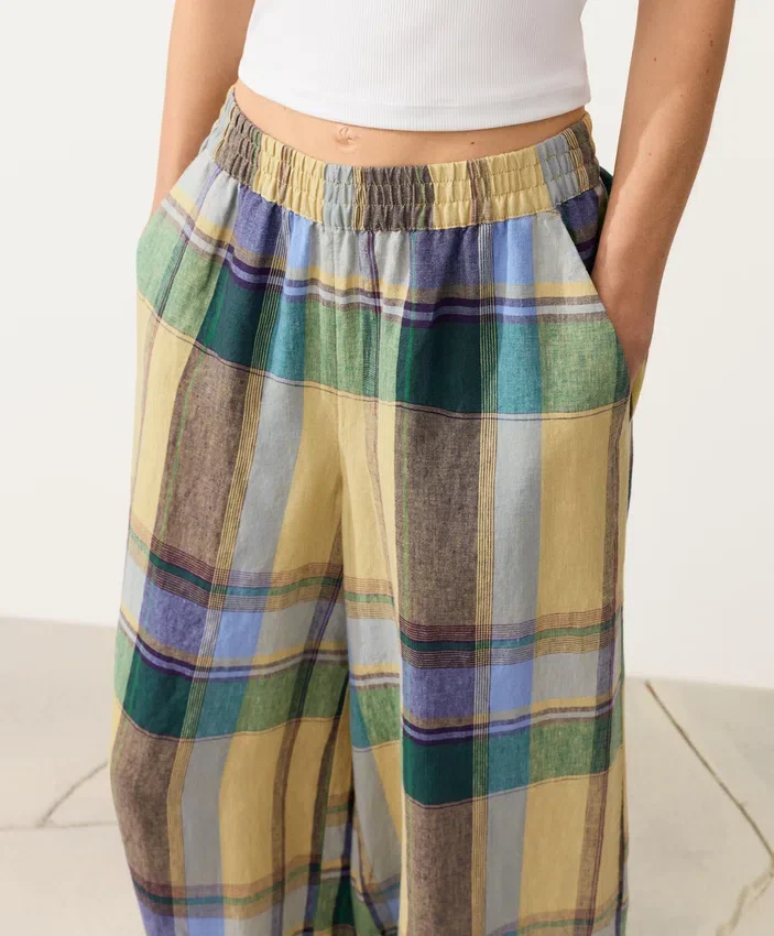 Bloomer-Hose aus 100 % Leinen Bloomer-Hose aus 100 % Leinen