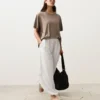 Bloomer-Hose aus 100 % Leinen