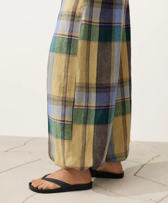 Bloomer-Hose aus 100 % Leinen Bloomer-Hose aus 100 % Leinen