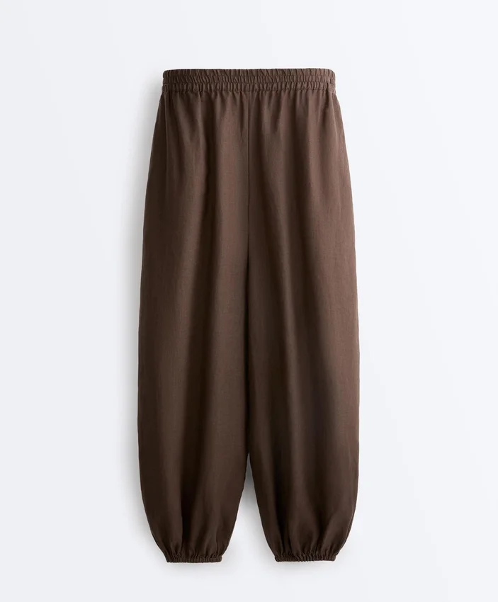 Bloomer-Hose aus 100 % Leinen Bloomer-Hose aus 100 % Leinen