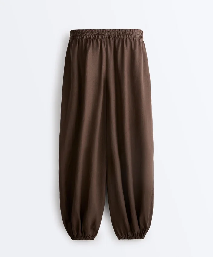 Bloomer-Hose aus 100 % Leinen Bloomer-Hose aus 100 % Leinen