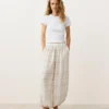 Bloomer-Hose aus Leinen- und Lyocell-Mischgewebe Bloomer-Hose aus Leinen- und Lyocell-Mischgewebe