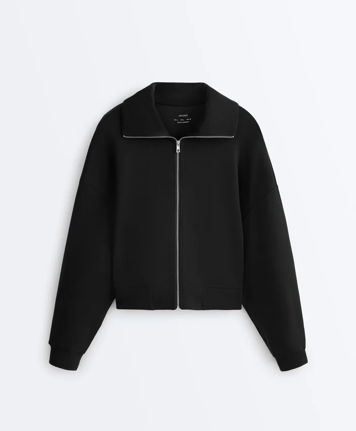 Boxy-Jacke mit Soft Touch-Modal Boxy-Jacke mit Soft Touch-Modal