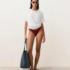 Brasilianische Bikinis mit U-Ausschnitt und Mini-Karomuster Brasilianische Bikinis mit U-Ausschnitt und Mini-Karomuster