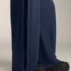 Cocoon-Hose mit Seitenfalte und gebürstetem Modal Cocoon-Hose mit Seitenfalte und gebürstetem Modal