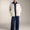 Cocoon-Hose mit Seitenfalte und gebürstetem Modal Cocoon-Hose mit Seitenfalte und gebürstetem Modal