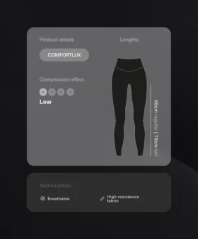 Comfortlux 65 cm Umstands-Leggings