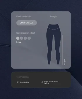 Comfortlux 65 cm Umstands-Leggings