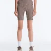 Comfortlux Biker-Leggings mit hoher Taille (20 cm) im Gingham-Muster