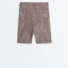 Comfortlux Biker-Leggings mit hoher Taille (20 cm) im Gingham-Muster