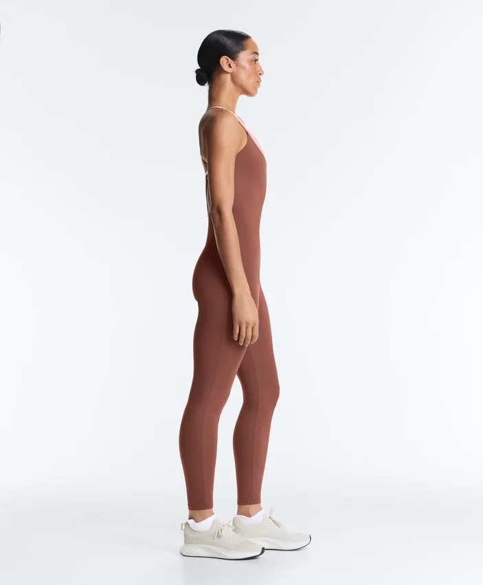 Comfortlux Block Long Jumpsuit Comfortlux Block Long Jumpsuit